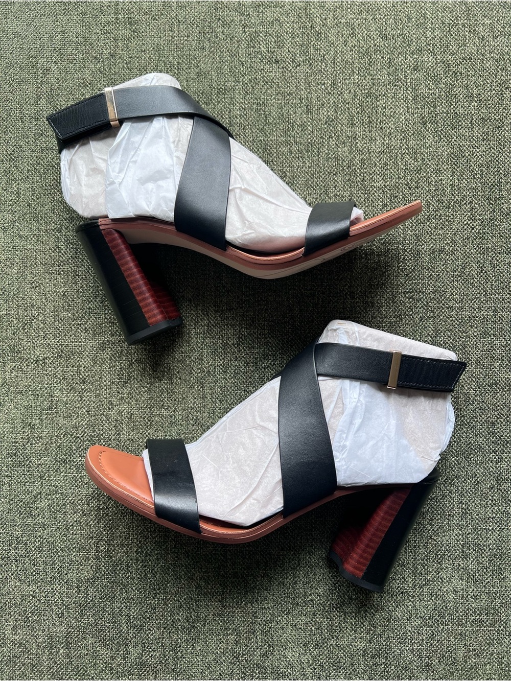 Franco Sarto Olinda Black Heels 8M